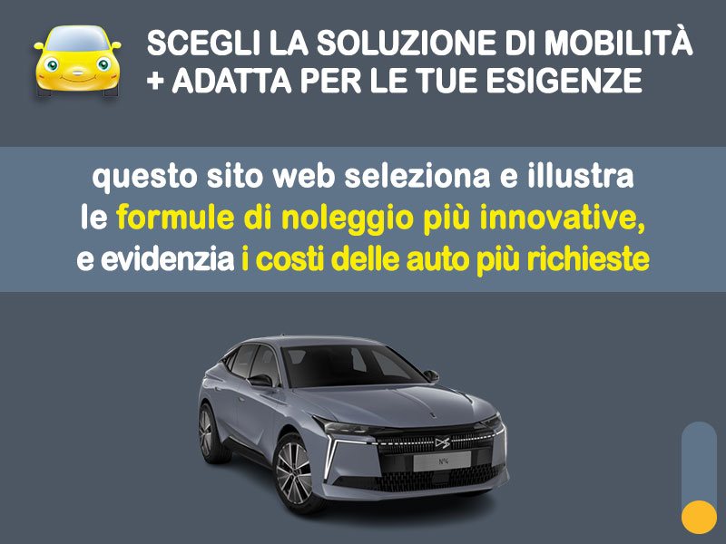Offerta Berlina DS N°4 Plug-in Hybrid 225 Pallas: l'offerta noleggio del broker Medicredit Rent con la formula speciale e-MOVE di Leasys Plug-in Hybrid  foto 1