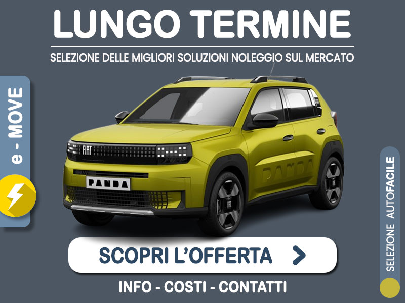 Offerta Berlina FIAT GRANDE PANDA elettrica Pop: l'offerta noleggio del broker Medicredit Rent con la formula speciale e-MOVE di Leasys Elettrica  foto 0