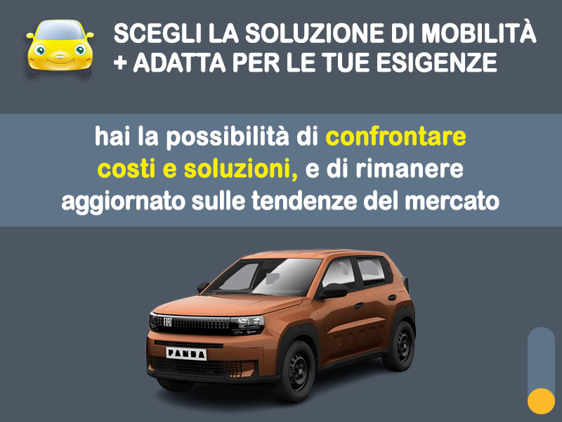 Offerta SUV e CrossOver FIAT GRANDE PANDA elettrica: l'offerta noleggio del broker Medicredit Rent con la formula speciale e-MOVE di Leasys Elettrica  foto 2