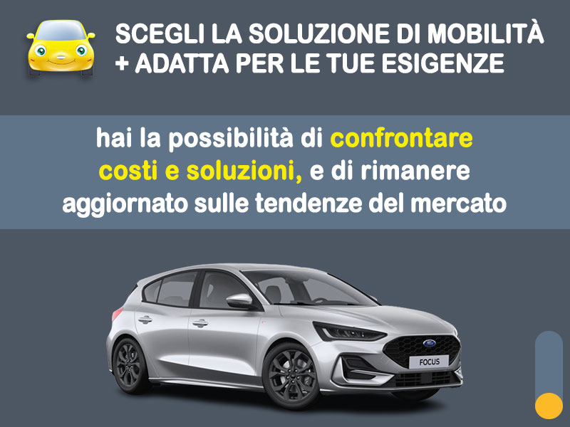 Offerta SUV e CrossOver FORD FOCUS diesel con cambio automatico: noleggio no scoring - l'offerta 
