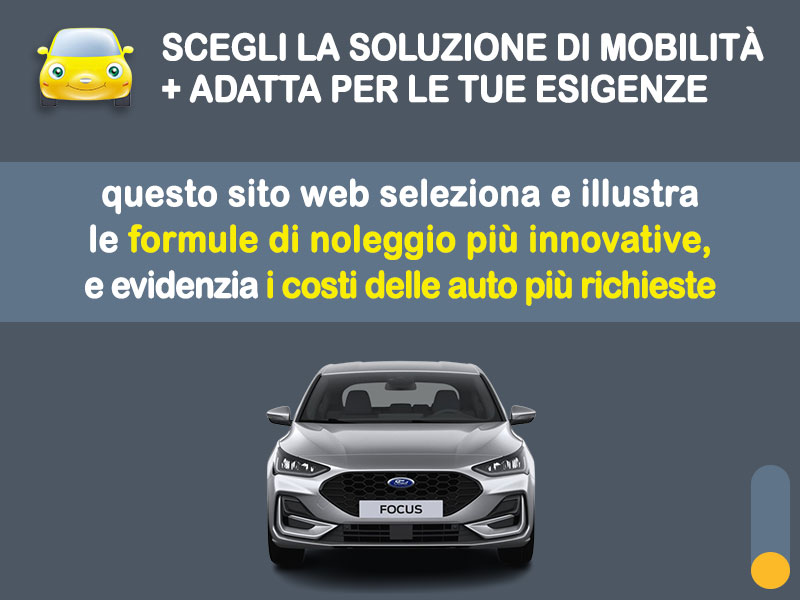 Offerta Berlina FORD FOCUS EcoBoost Hybrid 125CV ST-Line: noleggio no scoring - l'offerta RENT TO BUY del broker MT Motors, con possibilità di acquisto a tariffa agevolata Ibrida - benzina (MHEV)  foto 1