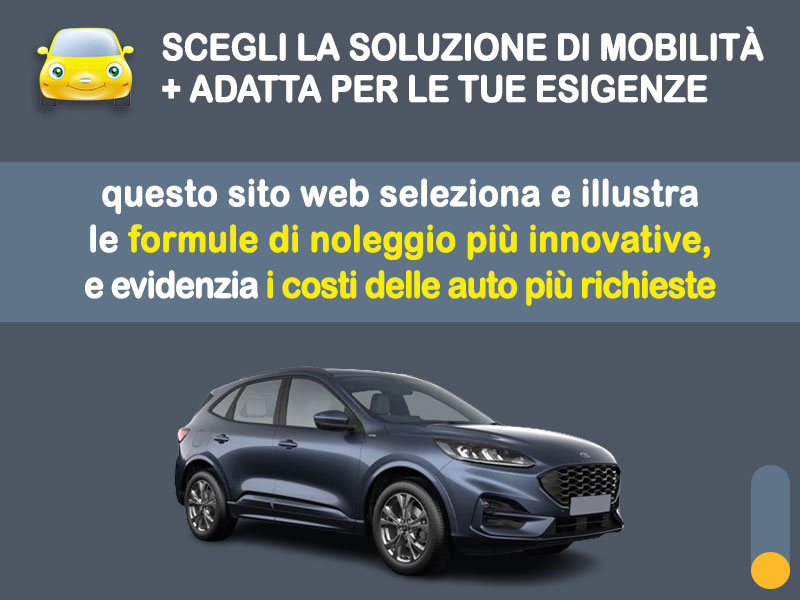 Offerta SUV e CrossOver FORD KUGA Diesel automatica 120CV ST-Line: noleggio no scoring - l'offerta RENT TO BUY del broker MT Motors, con possibilità di acquisto a tariffa agevolata Diesel  foto 1