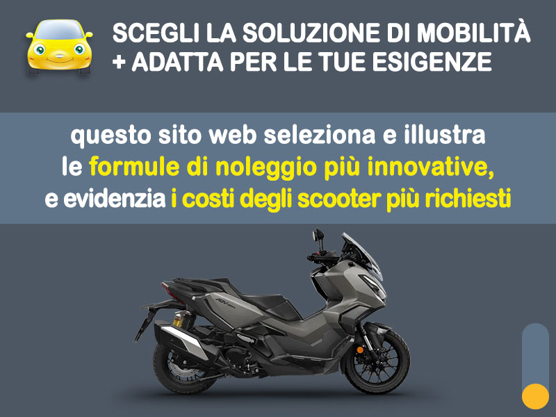 Offerta Scooter HONDA ADV 350: noleggio no scoring - l'offerta RENT TO BUY del broker MT Motors, con possibilità di acquisto a tariffa agevolata Benzina  foto 1