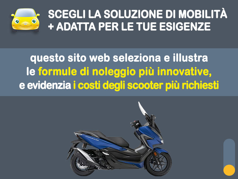 Offerta Scooter HONDA FORZA 350 Deluxe: noleggio no scoring - l'offerta RENT TO BUY del broker MT Motors, con possibilità di acquisto a tariffa agevolata Benzina  foto 1