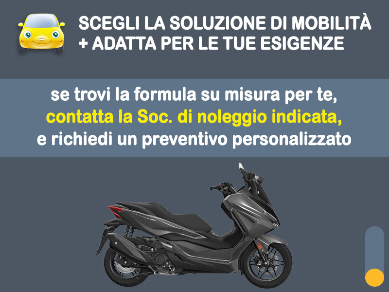 Offerta Scooter HONDA FORZA 350: noleggio no scoring - l'offerta RENT TO BUY del broker MT Motors, con possibilità di acquisto a tariffa agevolata Benzina  foto 3