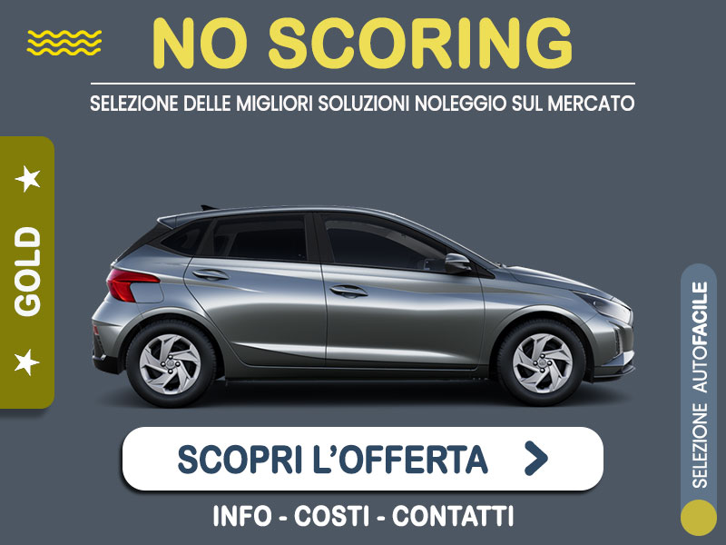 Offerta Berlina HYUNDAI i20 a benzina: noleggio no scoring - l'offerta 