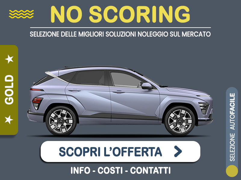 Offerta SUV e CrossOver HYUNDAI KONA Electric: noleggio no scoring - l'offerta 