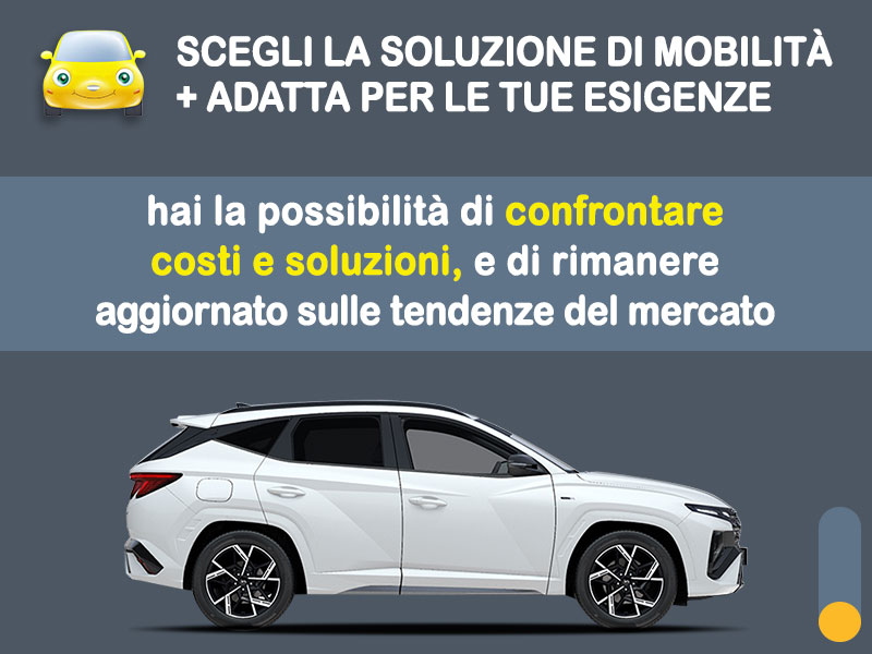 Offerta SUV e CrossOver HYUNDAI TUCSON Hybrid: noleggio no scoring - l'offerta 