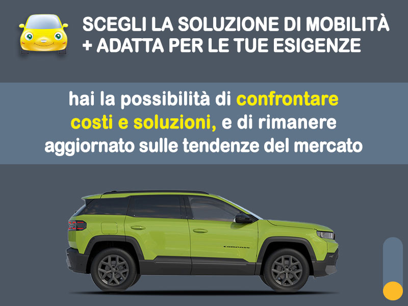 Offerta SUV e CrossOver JEEP COMPASS Elettrica: l'offerta noleggio del broker Medicredit Rent con la formula speciale e-MOVE di Leasys Elettrica  foto 2
