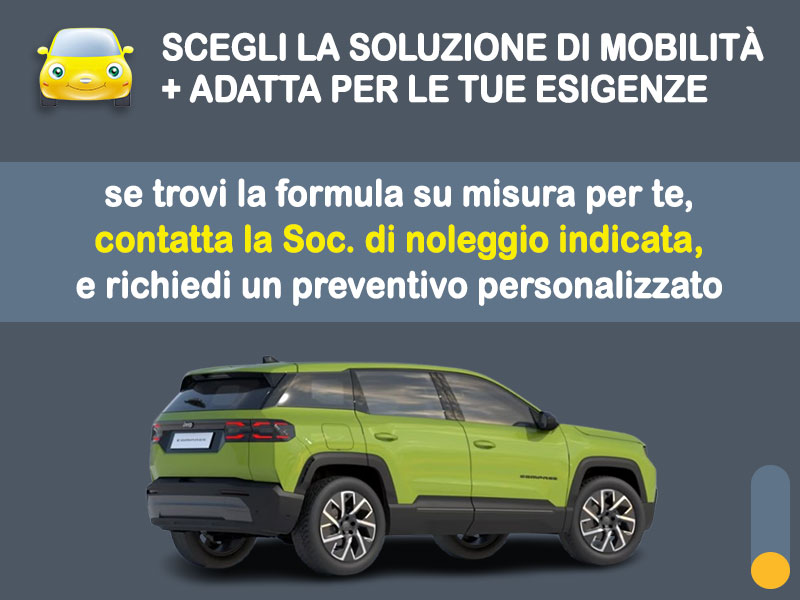 Offerta SUV e CrossOver JEEP COMPASS Elettrica: l'offerta noleggio del broker Medicredit Rent con la formula speciale e-MOVE di Leasys Elettrica  foto 3