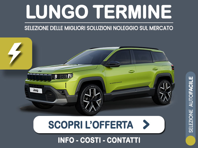 Offerta SUV e CrossOver JEEP COMPASS Elettrica: l'offerta noleggio del broker Medicredit Rent con la formula speciale e-MOVE di Leasys Elettrica  foto 0