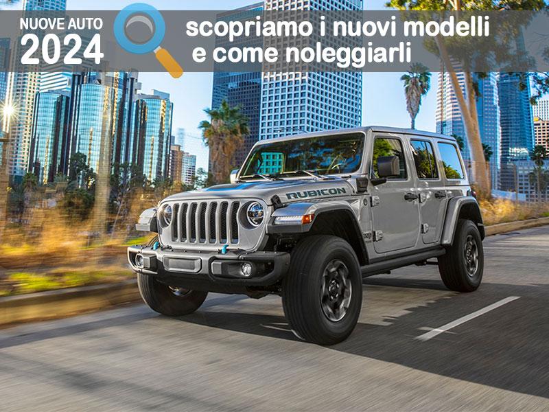 Offerta SUV e CrossOver JEEP WRANGLER 4xe 2024: come noleggiarla? Le nostre indicazioni per le migliori soluzioni sul mercato, con highlights e photogallery del nuovo modello Plug-in Hybrid  foto 1