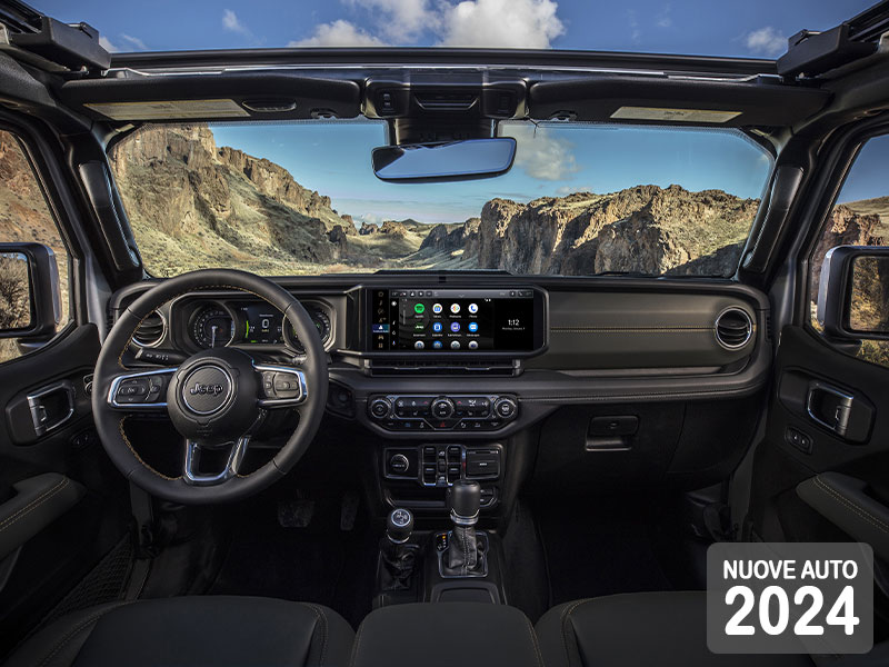 Offerta SUV e CrossOver JEEP WRANGLER 4xe 2024: come noleggiarla? Le nostre indicazioni per le migliori soluzioni sul mercato, con highlights e photogallery del nuovo modello Plug-in Hybrid  foto 3