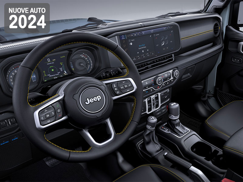Offerta SUV e CrossOver JEEP WRANGLER 4xe 2024: come noleggiarla? Le nostre indicazioni per le migliori soluzioni sul mercato, con highlights e photogallery del nuovo modello Plug-in Hybrid  foto 14