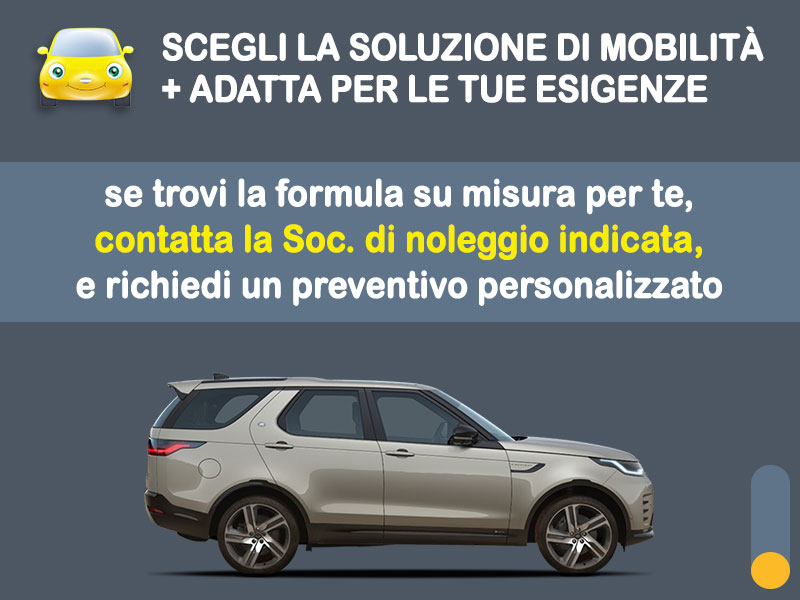 Offerta SUV e CrossOver LAND ROVER DISCOVERY Diesel (mhev) con cambio automatico e trazione integrale: noleggio no scoring - l'offerta 