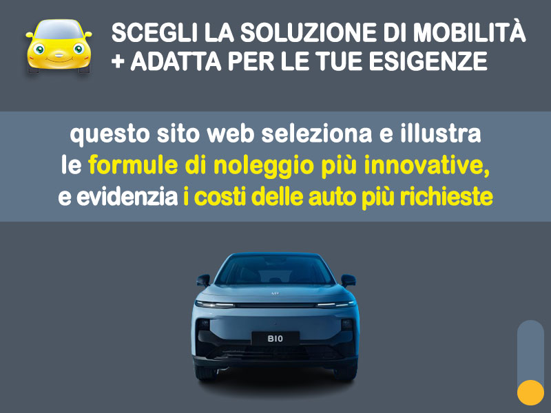Offerta SUV e CrossOver LEAPMOTOR B10 elettrica: l'offerta noleggio del broker Medicredit Rent con la formula speciale e-MOVE di Leasys Elettrica  foto 1