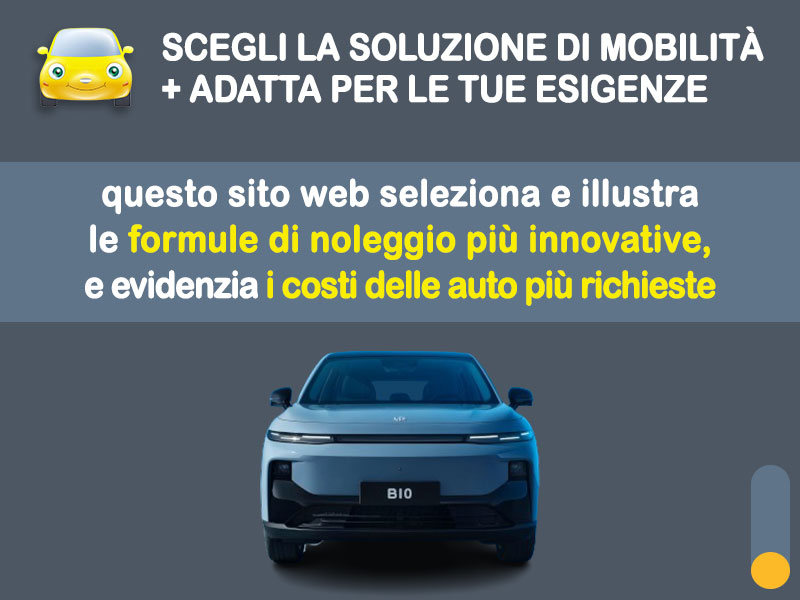 Offerta SUV e CrossOver LEAPMOTOR B10 REEV: l'offerta noleggio del broker Medicredit Rent con la formula speciale e-MOVE di Leasys REEV  foto 1