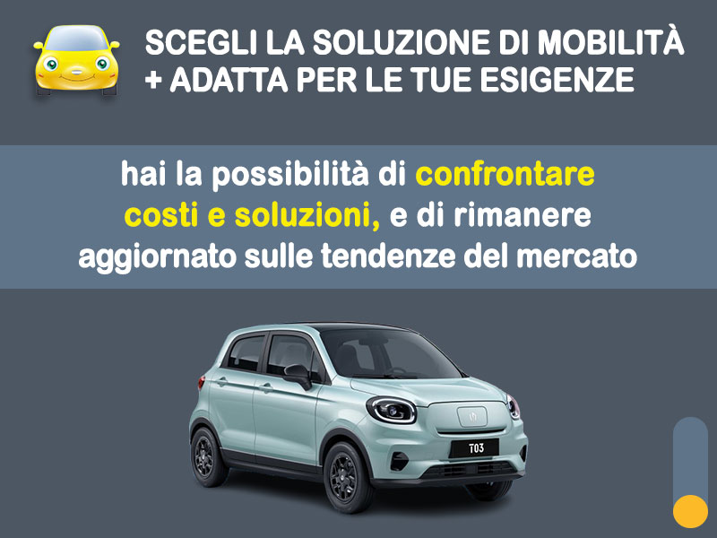 Offerta City car LEAPMOTOR T03 - City car elettrica: l'offerta noleggio del broker Medicredit Rent con la formula speciale e-MOVE di Leasys Elettrica  foto 2