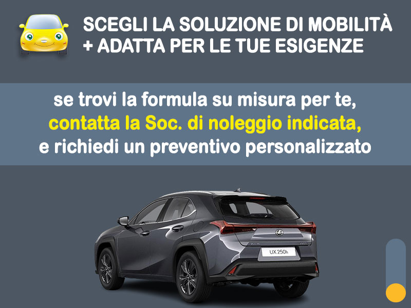 Offerta SUV e CrossOver LEXUS UX 250h (184CV) CVT Executive: noleggio no scoring - l'offerta RENT TO BUY del broker MT Motors, con possibilità di acquisto a tariffa agevolata Full Hybrid  foto 3