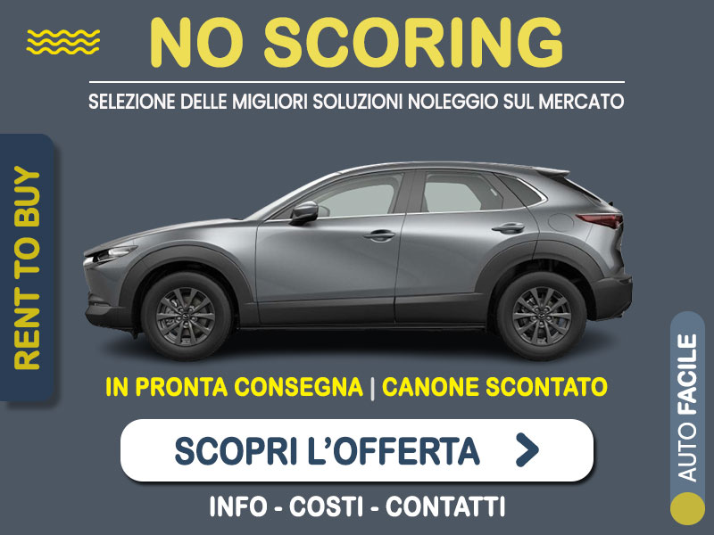 Offerta SUV e CrossOver MAZDA X-30 122CV Homura: noleggio no scoring - l'offerta RENT TO BUY del broker MT Motors, con possibilità di acquisto a tariffa agevolata Ibrida - benzina (MHEV)  foto 0