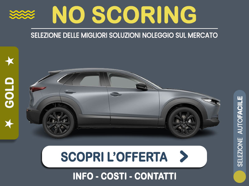 Offerta SUV e CrossOver MAZDA CX-30 MHEV: noleggio no scoring - l'offerta 