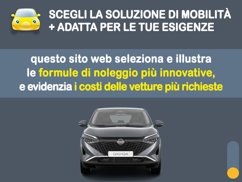 Offerta SUV e CrossOver NISSAN QASHQAI MHEV 140 CV Acenta: noleggio no scoring - l'offerta RENT TO BUY del broker MT Motors, con possibilità di acquisto a tariffa agevolata Ibrida - benzina (MHEV)  foto 1