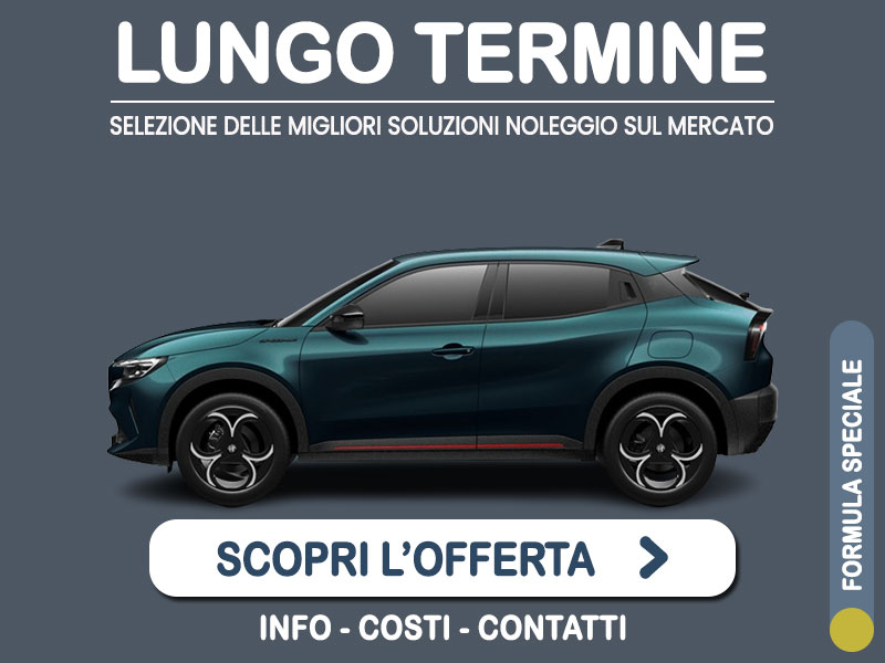Offerta SUV e CrossOver Noleggio ALFA ROMEO JUNIOR Ibrida: l'offerta del broker Medicredit Rent con la formula speciale 