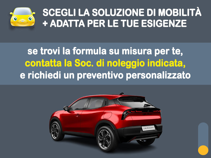Offerta SUV e CrossOver Noleggio lungo termine ALFA ROMEO JUNIOR Elettrica Sprint: l'offerta di MT Motors con valutazione dello scoring finanziario più flessibile Elettrica  foto 3