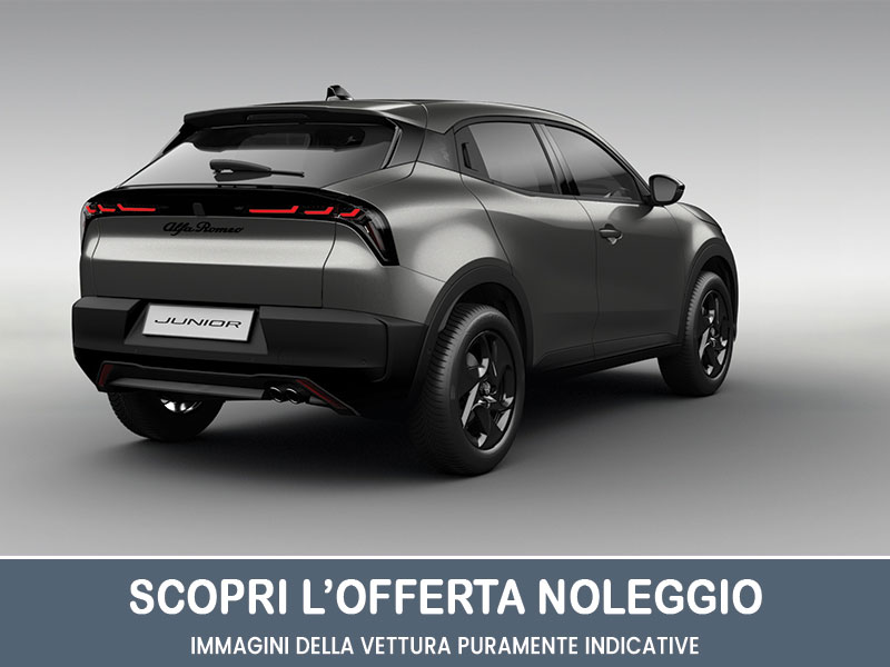 Offerta SUV e CrossOver Noleggio ALFA ROMEO JUNIOR 1.2 Hybrid eDCT6: scopriamo l'offerta promossa dal broker Medicredit Rent Ibrida - benzina (MHEV)  foto 9