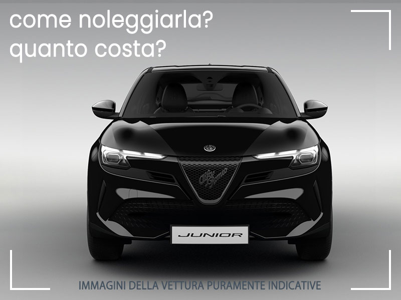 Offerta SUV e CrossOver Noleggio auto in promozione: ALFA ROMEO JUNIOR 1.2 Hybrid eDCT6 = l'offerta speciale del broker Medicredit Rent, con tariffa scontata Ibrida - benzina (MHEV)  foto 1