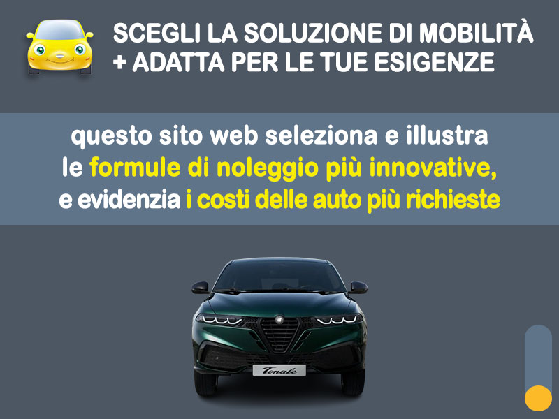 Offerta SUV e CrossOver Noleggio lungo termine nuova ALFA ROMEO TONALE Diesel Automatica Sprint: l'offerta di MT Motors con valutazione dello scoring finanziario più flessibile Diesel  foto 1