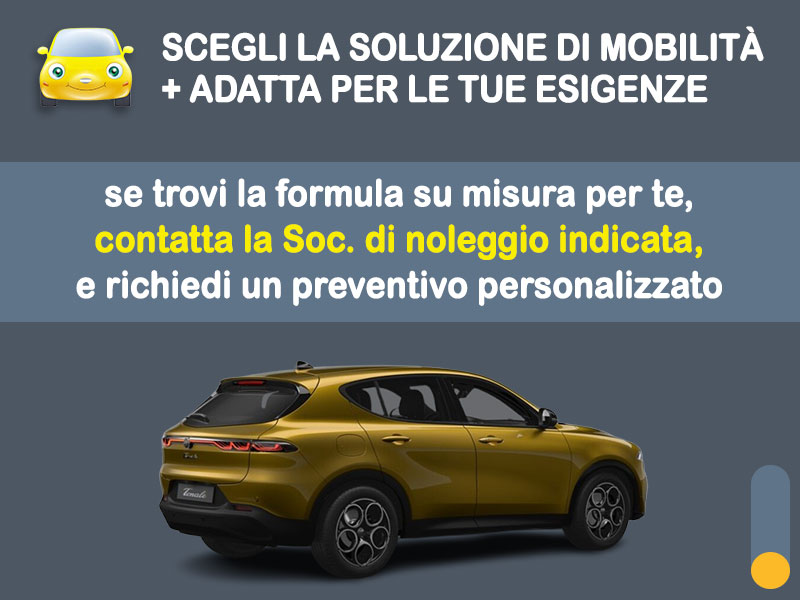 Offerta SUV e CrossOver ALFA ROMEO TONALE Plug-in Hybrid: la quotazione più aggiornata del broker Medicredit Rent per il noleggio a lungo termine [primavera 2026] Plug-in Hybrid  foto 3