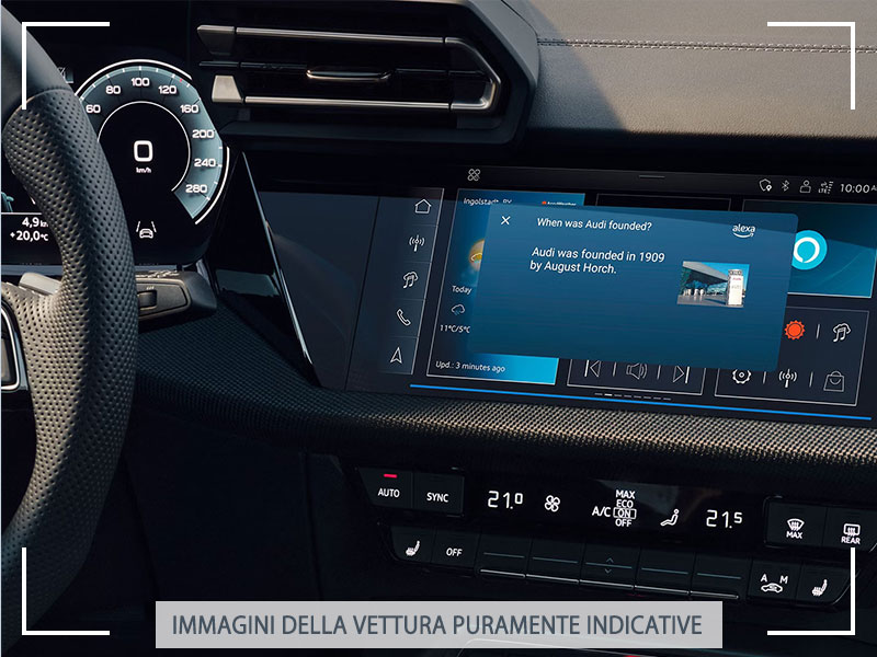 Offerta Berlina Noleggio auto in promozione: AUDI A3 Sportback 35 TDI S Tronic = l'offerta speciale del broker Medicredit Rent, con tariffa scontata Diesel  foto 8