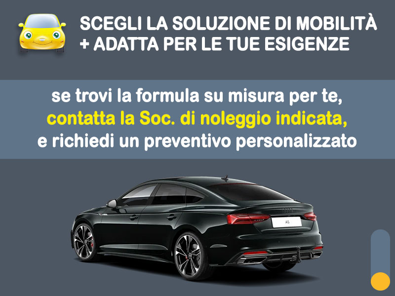 Offerta Berlina Noleggio AUDI A5 TFSI 110kW S tronic - promo PREMIUM: l'offerta speciale di Medicredit Rent con canone scontato [aprile 2026] Benzina  foto 3