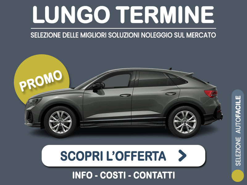 Offerta SUV e CrossOver Noleggio AUDI Q3 Sportback TFSI 110kW S tronic - promo PREMIUM: l'offerta speciale di Medicredit Rent con canone scontato [aprile 2026] Ibrida - benzina (MHEV)  foto 0