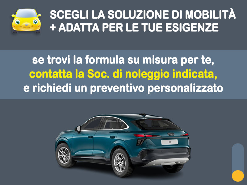 Offerta SUV e CrossOver Noleggio lungo termine AUDI Q3 Sportback TDI 110kW S tronic S Line Edition: l'offerta di MT Motors con valutazione dello scoring finanziario più flessibile Diesel  foto 3