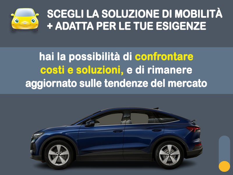 Offerta SUV e CrossOver AUDI Q4 Sportback e-tron: la quotazione più aggiornata del broker Medicredit Rent per il noleggio a lungo termine [febbraio 2026] Elettrica  foto 2