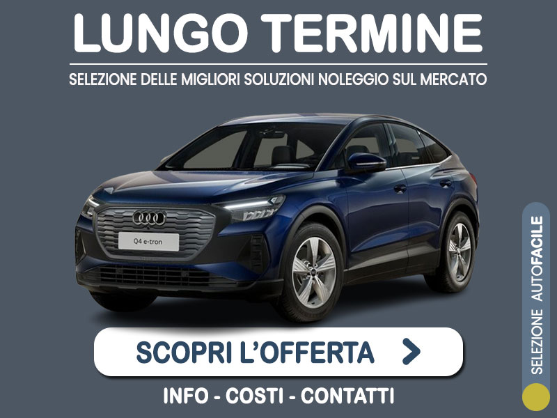 Offerta SUV e CrossOver AUDI Q4 Sportback e-tron: la quotazione più aggiornata del broker Medicredit Rent per il noleggio a lungo termine [febbraio 2026] Elettrica  foto 0