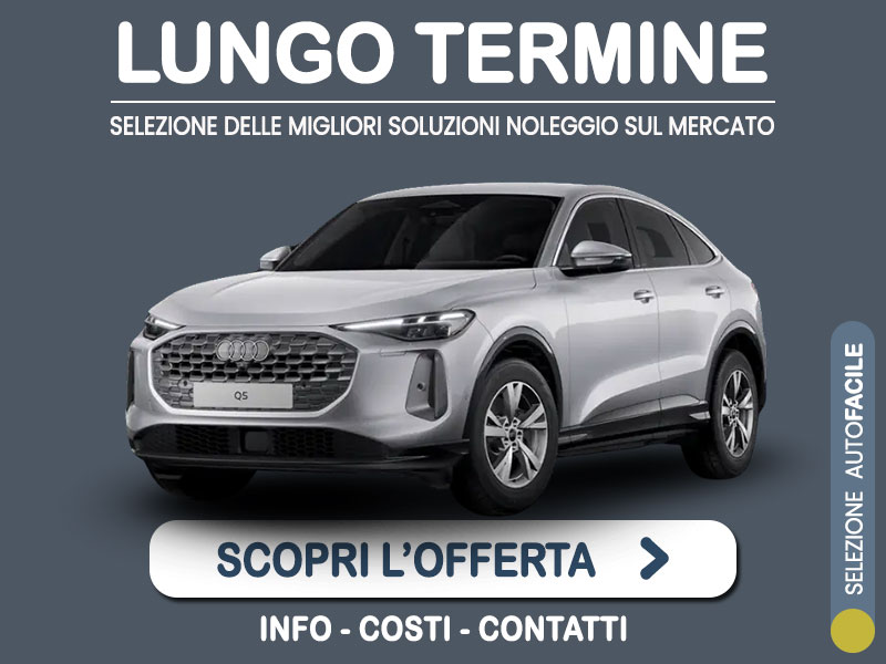Offerta SUV e CrossOver AUDI Q5 Sportback e-hybrid quattro: la quotazione più aggiornata del broker Medicredit Rent per il noleggio a lungo termine [febbraio 2026] Plug-in Hybrid  foto 0