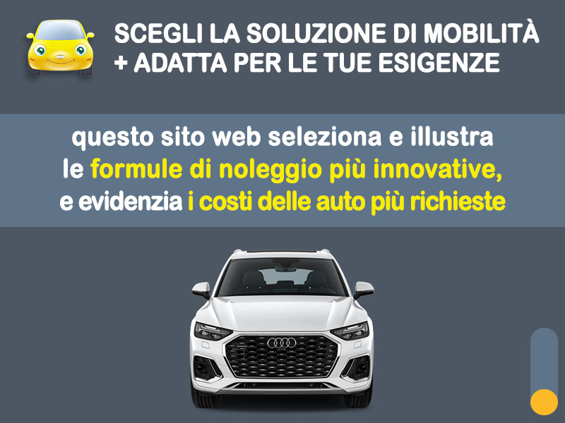 Offerta SUV e CrossOver Noleggio AUDI Q5 Sportback TDI 150kW quattro S tronic - promo PREMIUM: l'offerta speciale di Medicredit Rent con canone scontato [aprile 2026] Ibrida - diesel (MHEV)  foto 1