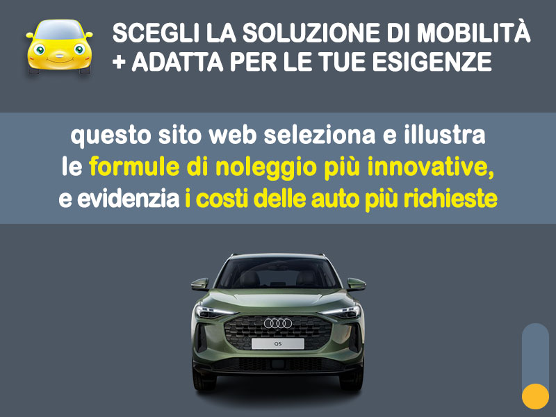 Offerta SUV e CrossOver Noleggio lungo termine AUDI Q5 TFSI 150kW quattro S tronic: l'offerta di MT Motors con valutazione dello scoring finanziario più flessibile Ibrida - benzina (MHEV)  foto 1