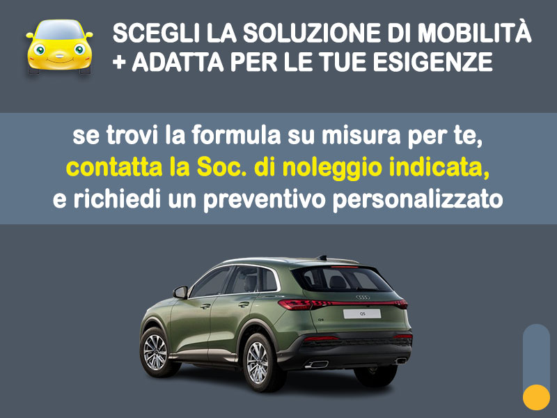 Offerta SUV e CrossOver Noleggio lungo termine AUDI Q5 TFSI 150kW quattro S tronic: l'offerta di MT Motors con valutazione dello scoring finanziario più flessibile Ibrida - benzina (MHEV)  foto 3