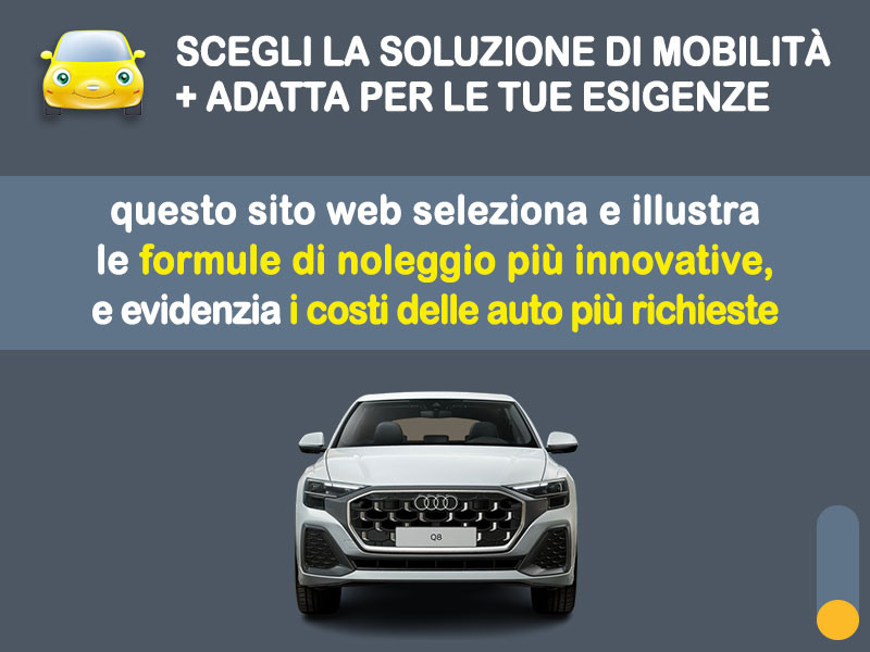 Offerta SUV e CrossOver Noleggio lungo termine AUDI Q8 TDI quattro: l'offerta di MT Motors con valutazione dello scoring finanziario più flessibile Ibrida - diesel (MHEV)  foto 1