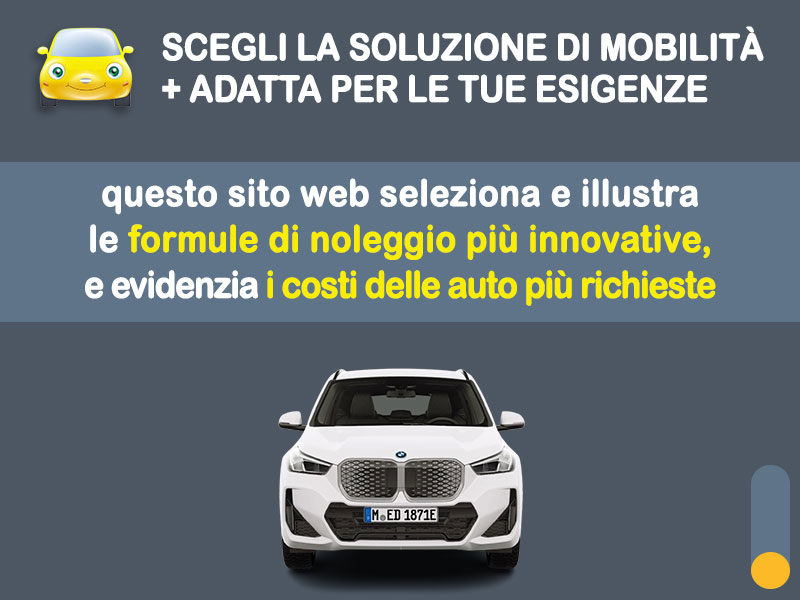 Offerta SUV e CrossOver Noleggio lungo termine BMW iX1 eDrive20: l'offerta di MT Motors con valutazione dello scoring finanziario più flessibile Elettrica  foto 1