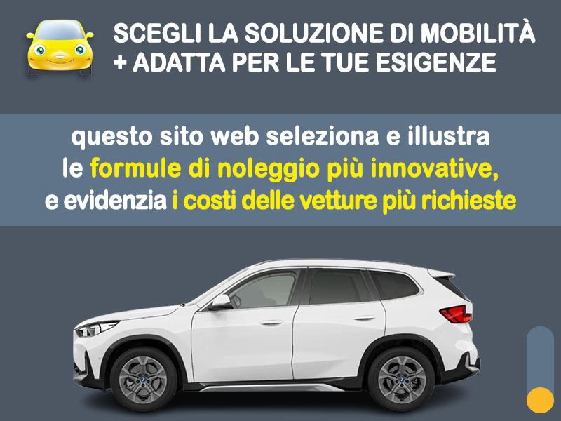 Offerta SUV e CrossOver Noleggio BMW iX1 eDrive 20 = l'offerta promozionale del broker Medicredit Rent con i primi 3 canoni in omaggio | Ottobre 2025 Elettrica  foto 1
