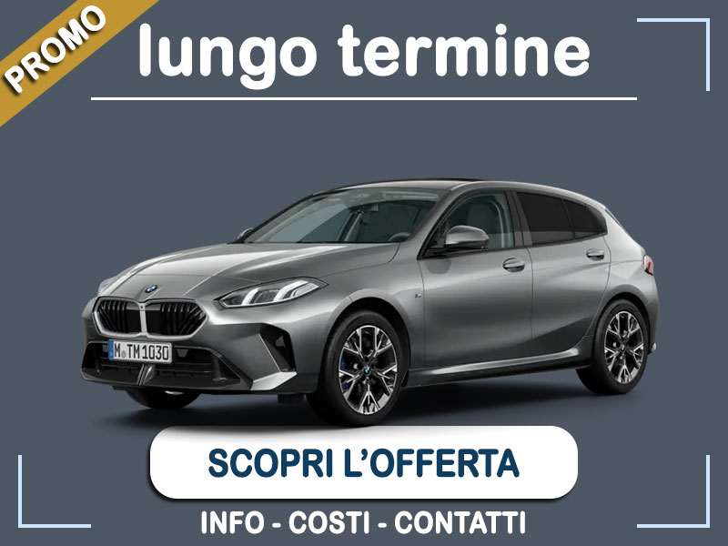 Offerta Berlina Noleggio auto in promozione: BMW SERIE 1 118d MSport Design = l'offerta speciale del broker Medicredit Rent, con tariffa scontata Diesel  foto 0
