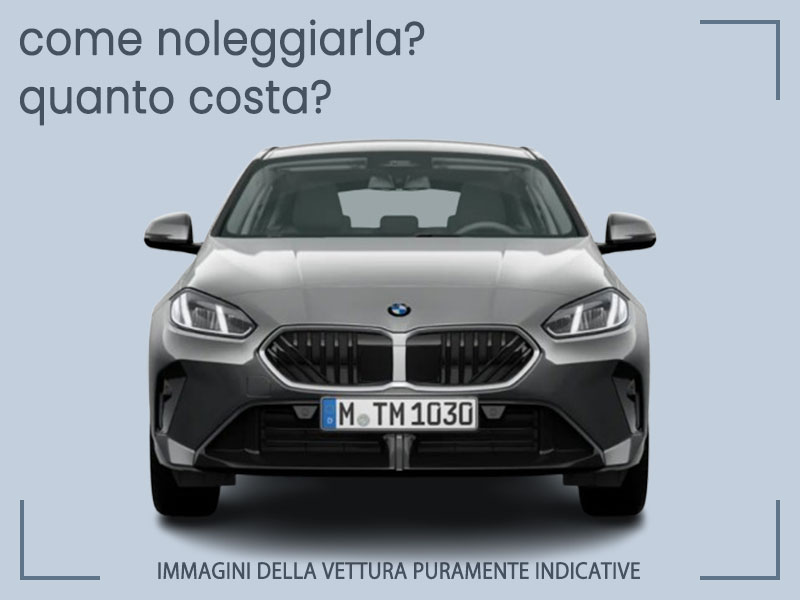Offerta Berlina Noleggio auto in promozione: BMW SERIE 1 118d MSport Design = l'offerta speciale del broker Medicredit Rent, con tariffa scontata Diesel  foto 2