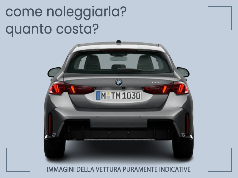 Offerta Berlina Noleggio auto in promozione: BMW SERIE 1 118d MSport Design = l'offerta speciale del broker Medicredit Rent, con tariffa scontata Diesel  foto 3