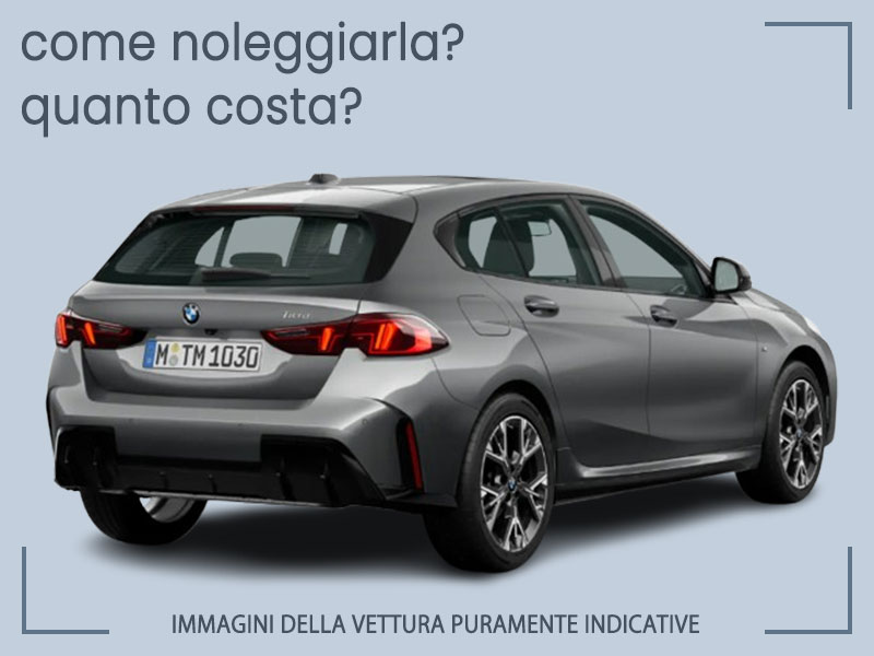 Offerta Berlina Noleggio auto in promozione: BMW SERIE 1 118d MSport Design = l'offerta speciale del broker Medicredit Rent, con tariffa scontata Diesel  foto 5