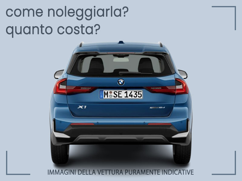 Offerta SUV e CrossOver Noleggio auto in promozione: BMW X1 sDrive 18d = l'offerta speciale del broker Medicredit Rent, con tariffa scontata Diesel  foto 2